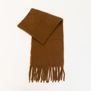 Solid Scarf Brown