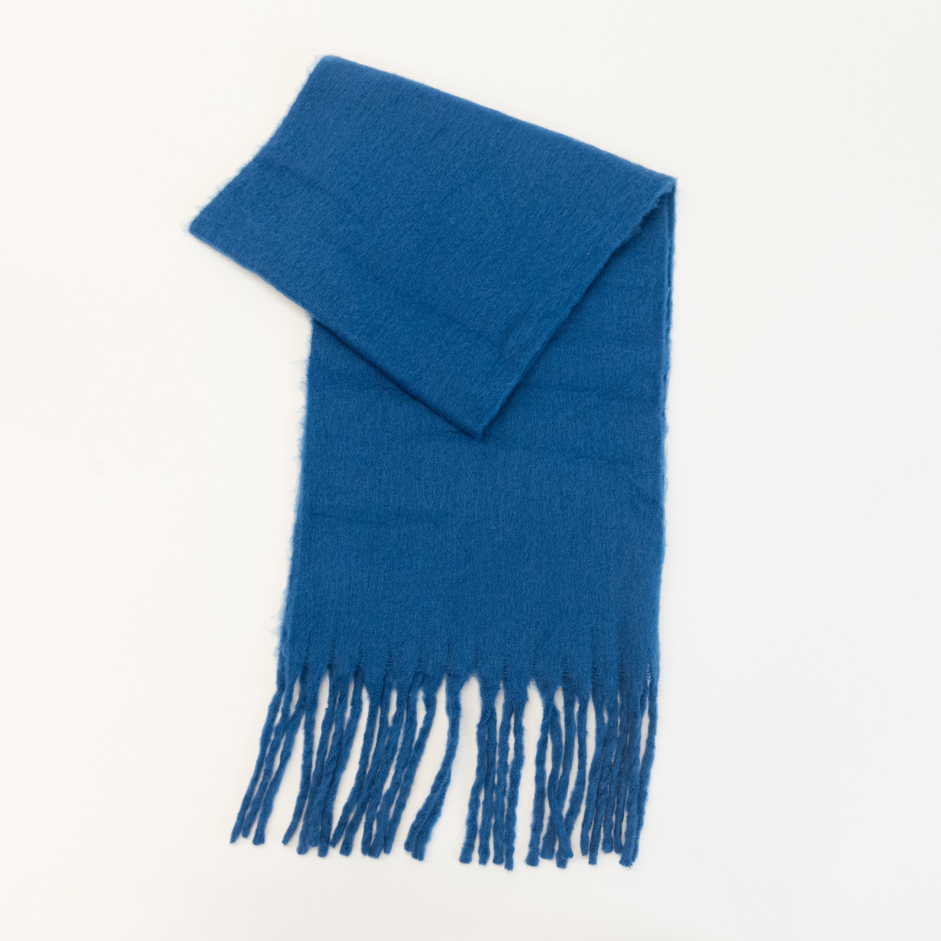 Solid Scarf Electric Blue