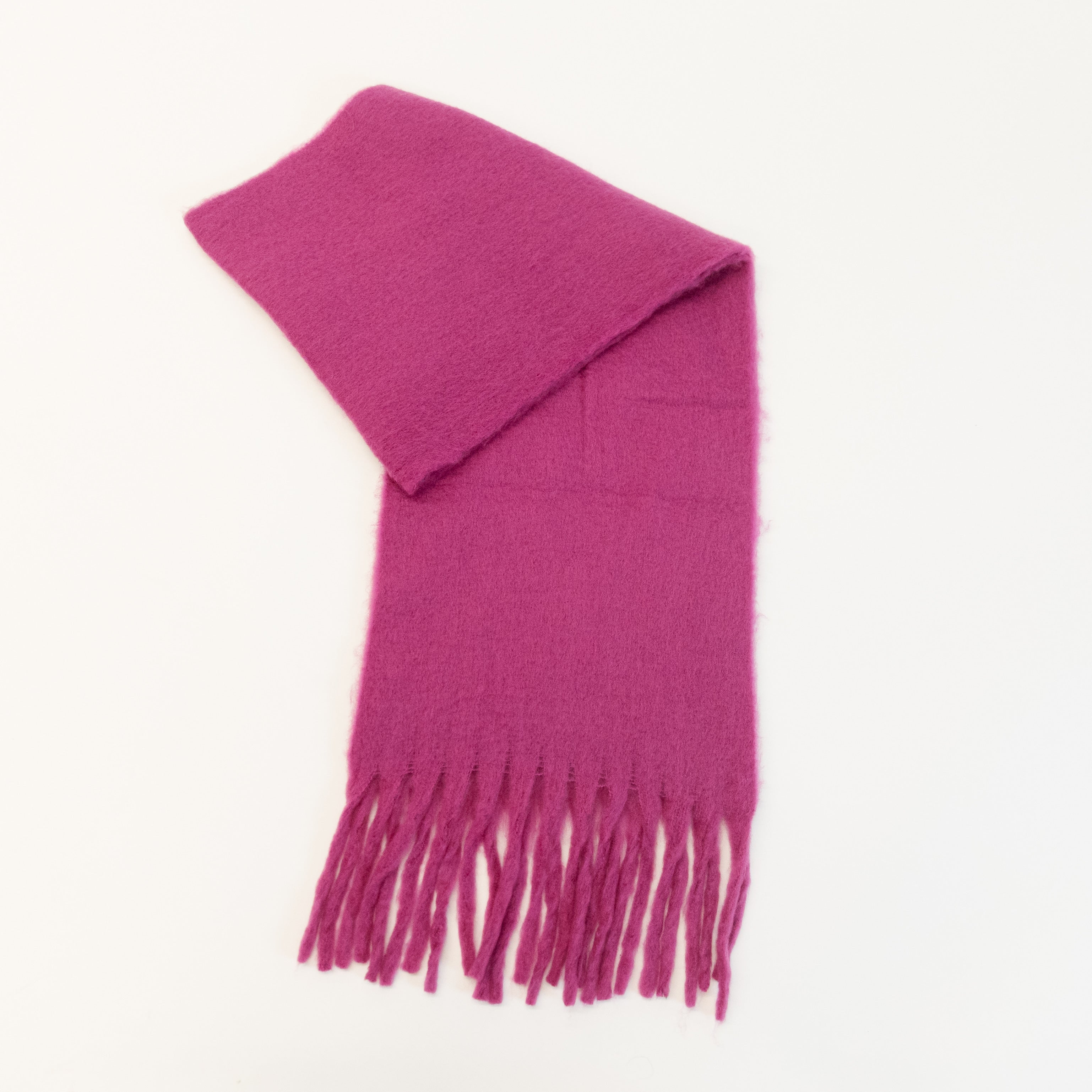 Solid Scarf Magenta