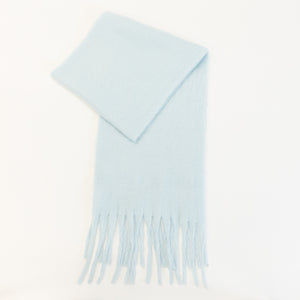 Solid Scarf Pale Blue