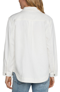 Shirt Jacket Bright White