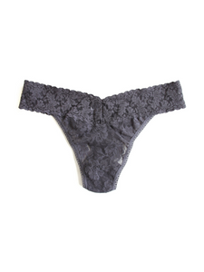 Rolled Signature Lace Original Rise Thong Multiple Solid Colours