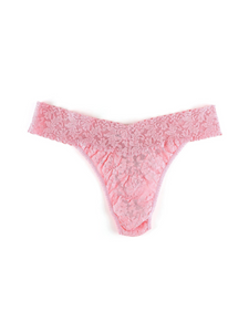 Rolled Signature Lace Original Rise Thong Multiple Solid Colours