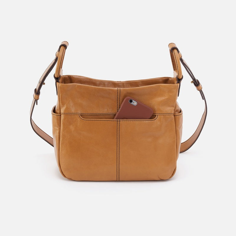 SHEILA Crossbody Polished Leather Natural