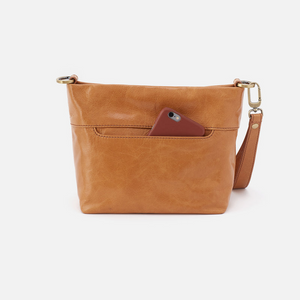 ASHE Crossbody in Polished Leather Natural