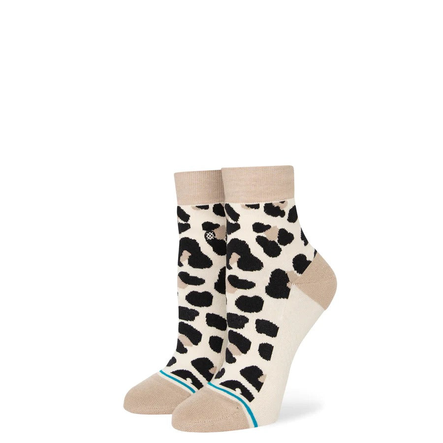Spot On Quarter Socks Leopard
