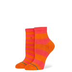 Load image into Gallery viewer, Balancing Act Quarter Socks Orange
