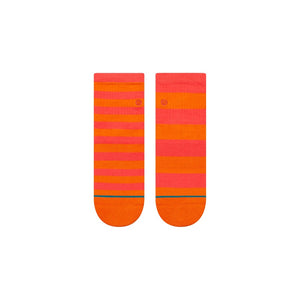 Balancing Act Quarter Socks Orange