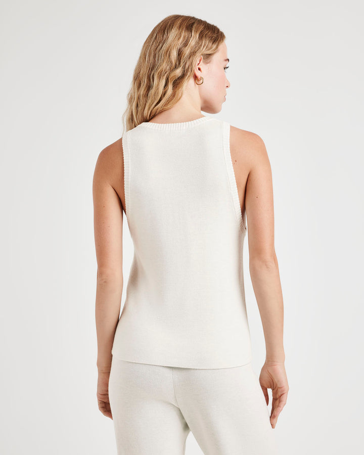 Sydney Sweater Tank Pale Oak