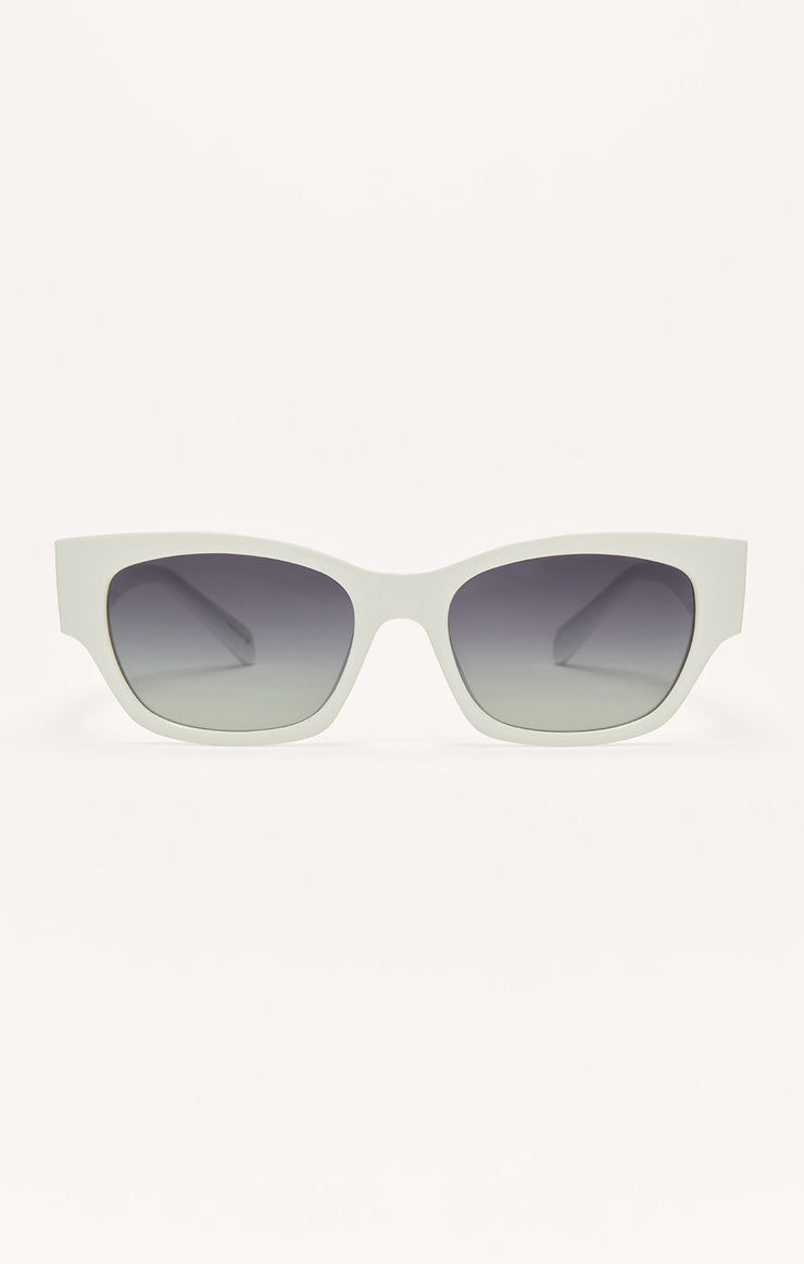 Roadtrip Sunglasses White Grey