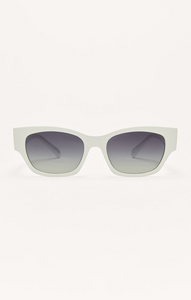 Roadtrip Sunglasses White Grey