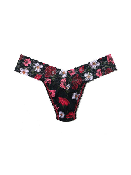 Printed Signature Lace Low Rise Thong Am I Dreaming – Aevi Spa Salon  Boutique