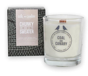 Chunky Knit Sweater Candle Sweater Weather Collection