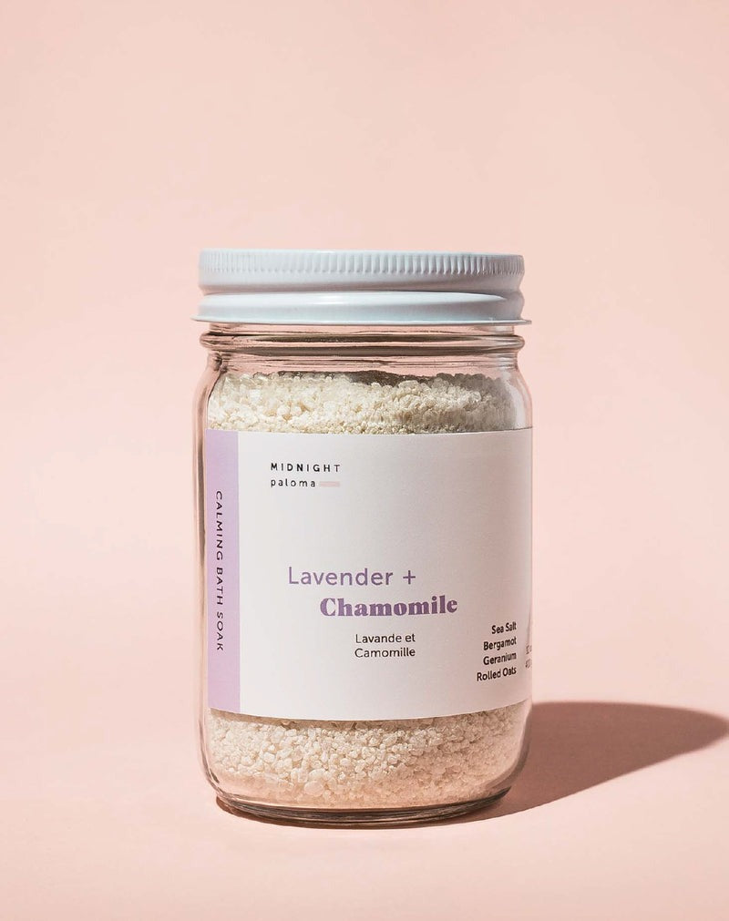 Calming Bath Soak Lavender Chamomile