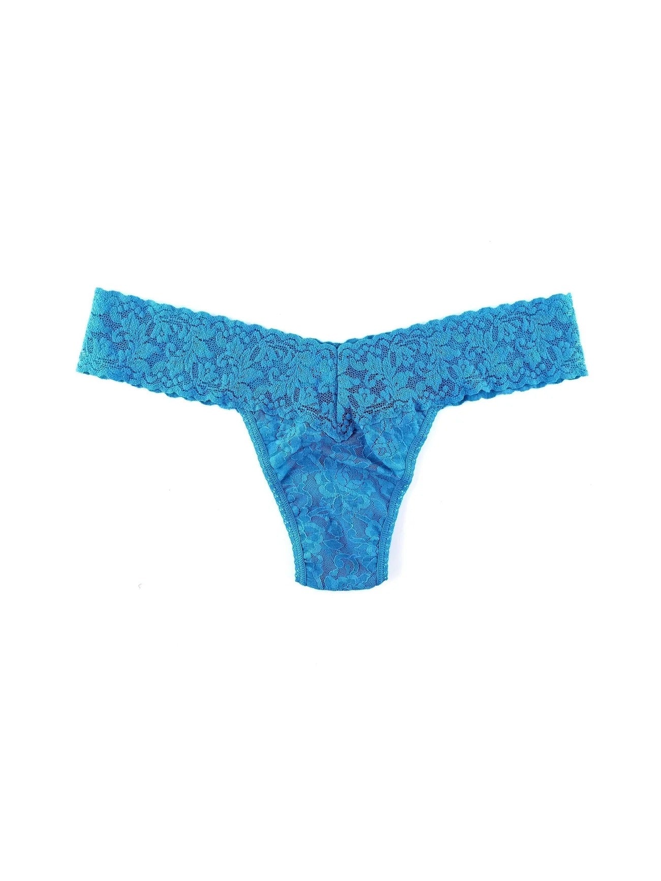 Rolled Signature Lace Low Rise Thong Multiple Solid Colours – Aevi