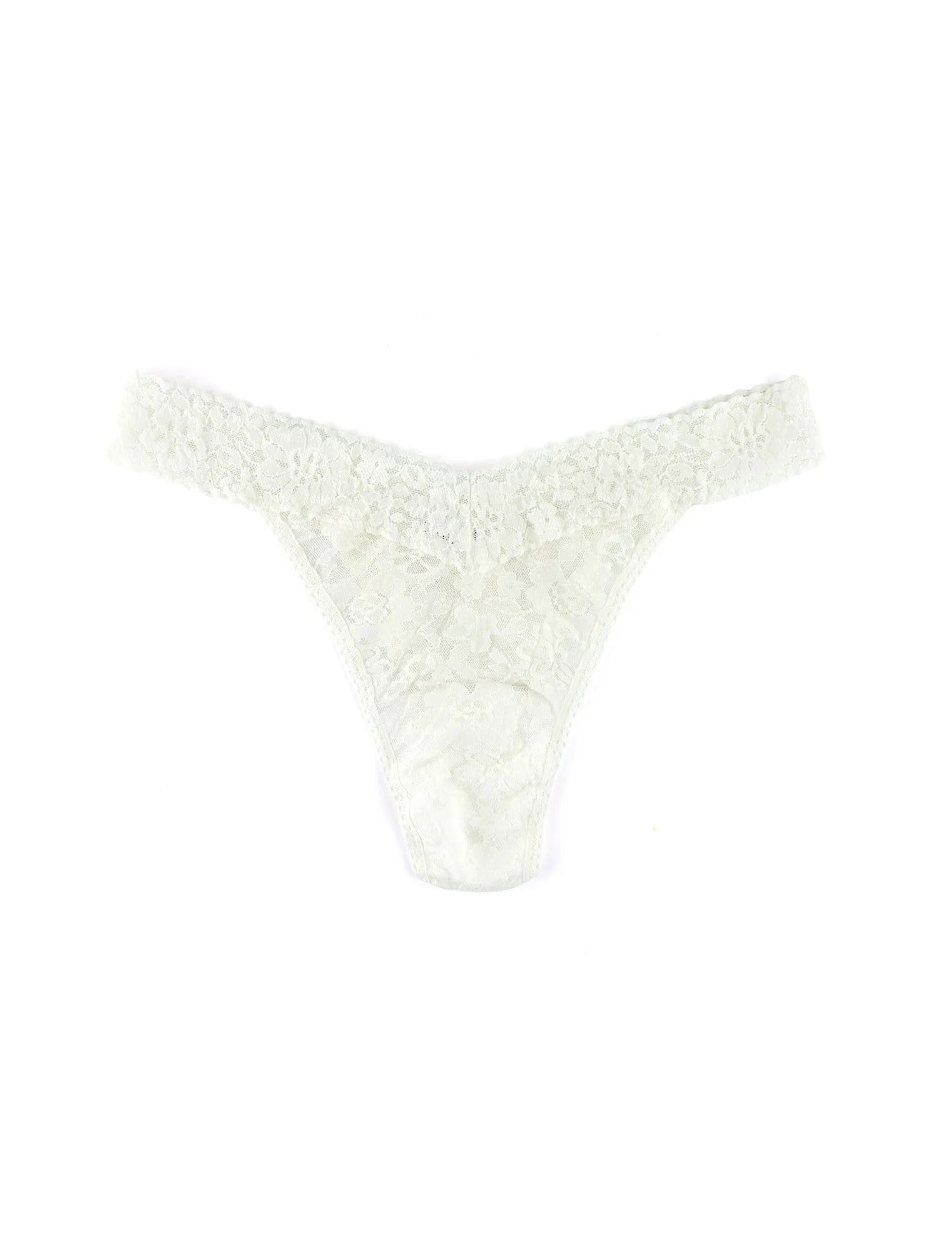 Hanky Panky Signature Lace Original Rise Thong in Granite – Ambiance  Boutique