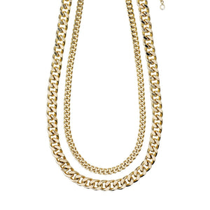 Water Necklace Gold Plated