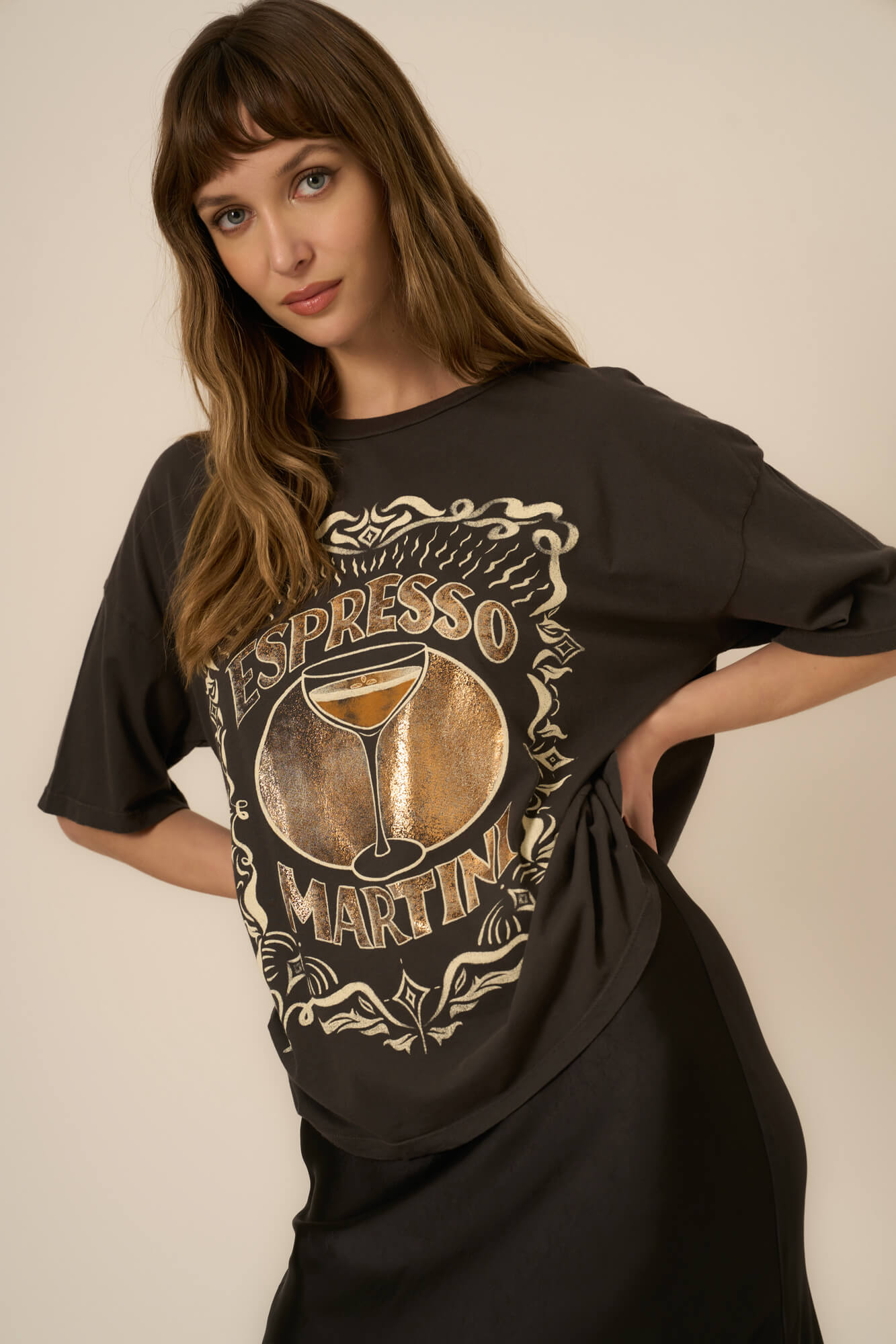 Espresso Martini Foil Perfect BF Tee