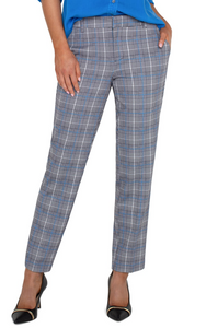 Kelsey Trouser Blue Topaz Plaid