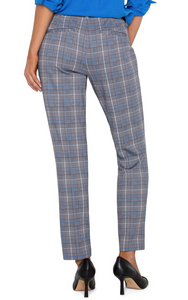 Kelsey Trouser Blue Topaz Plaid