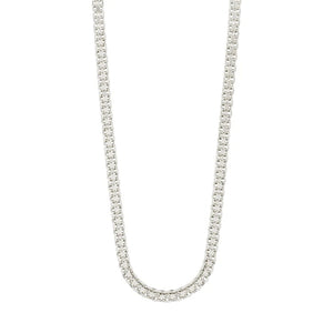 PEACE chain necklace silver-plated