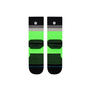 Maxed Crew Performance Socks Neon Green