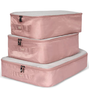 Cargo 3 Piece Packing Cubes Set Blush Pink
