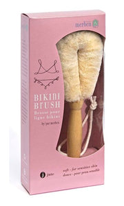 Jute Bikini Brush 7" length