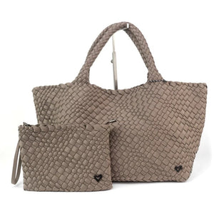 Abbotsford XLarge Handwoven Tote - Buff