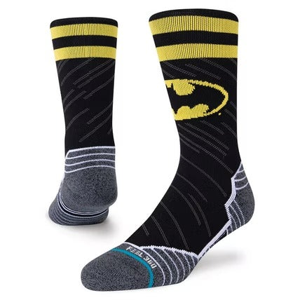 Batman Dark Knight Crew Socks Black