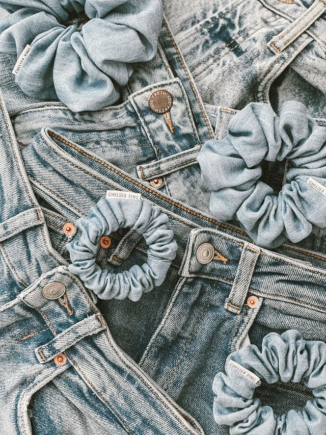 Denim Scrunchie - Classic