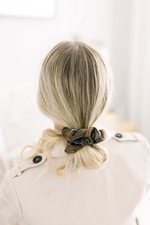 Load image into Gallery viewer, Park Ave Holmes Check Scrunchie - Classic
