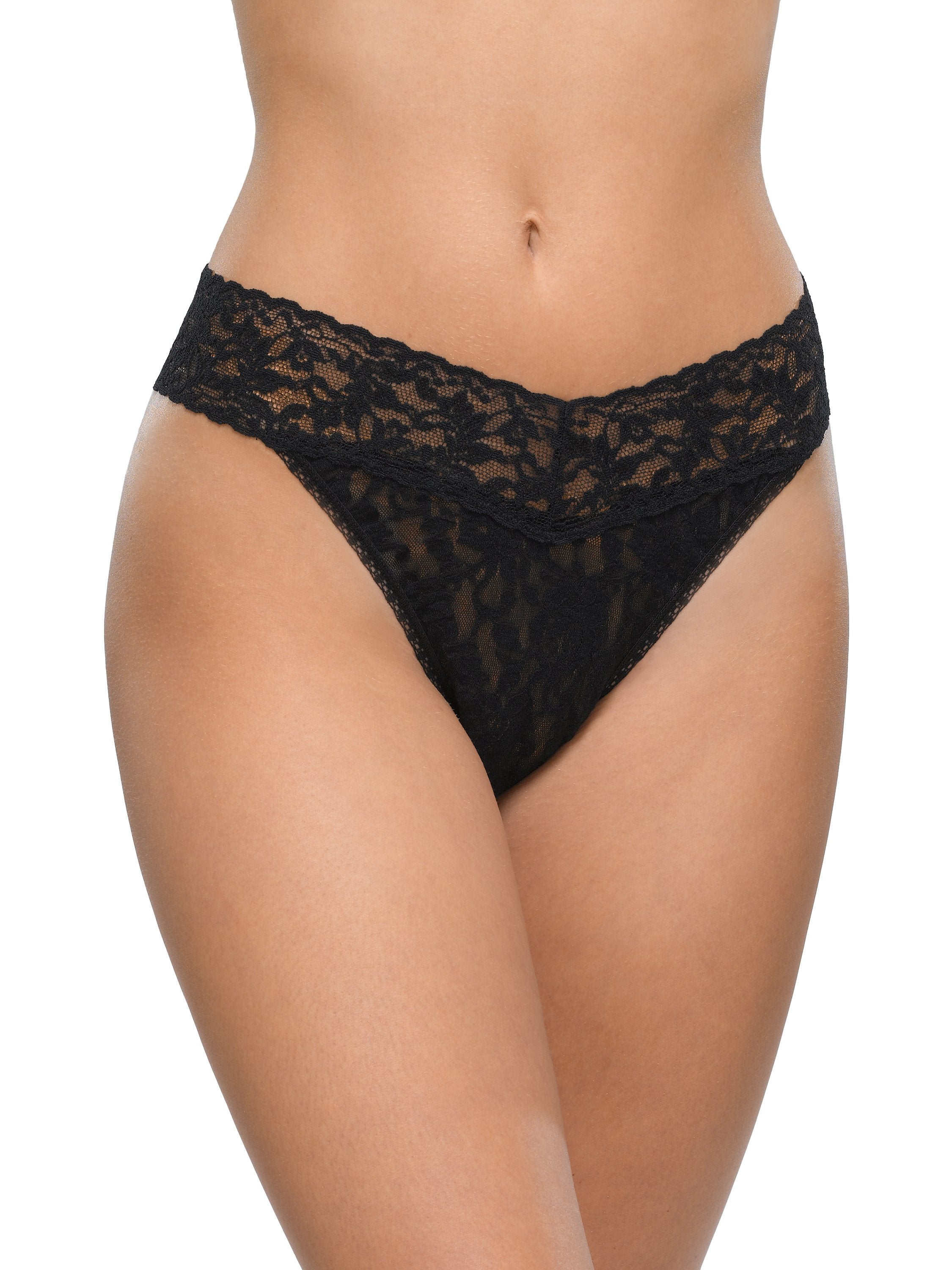 Women's High-Waisted Lace Thong - Auden™ India