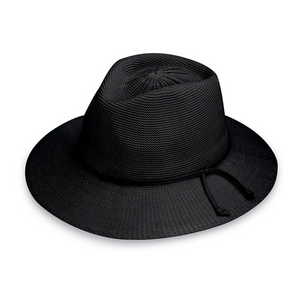 Victoria Fedora Hat Black